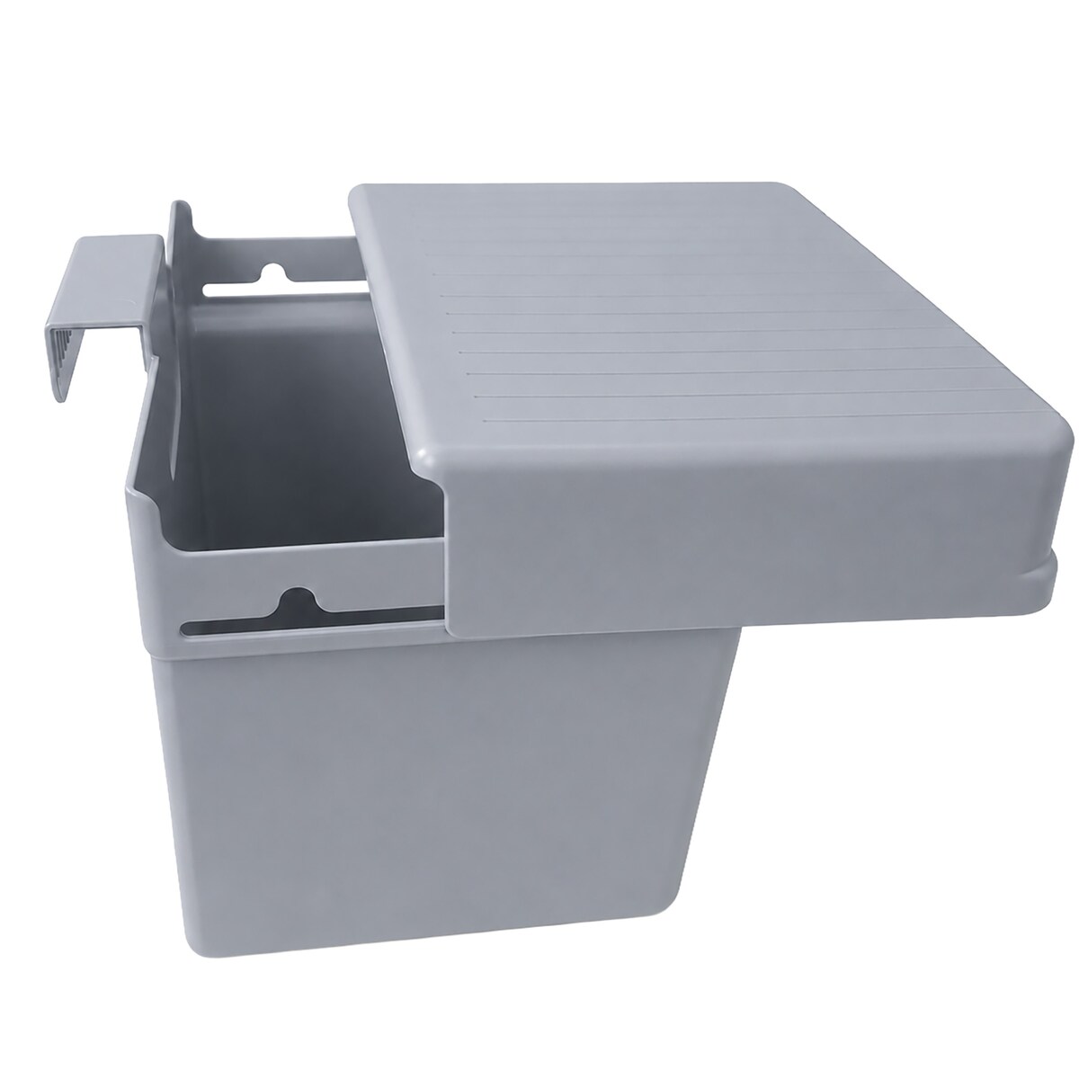 POJEMNIK PLASTIKOWY Z UCHWYTEM UNIBOX Z POKRYWKĄ NA AKCESORIA OBIERKI