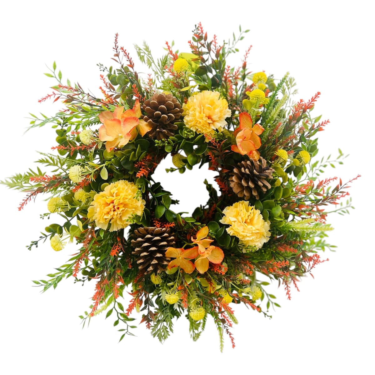 Jesienny wianek ø 50 cm stroik JESIEŃ XXL