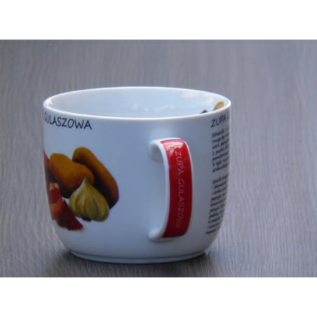 KUBEK miska na zupę DO ZUPY 730 ml GULASZOWA