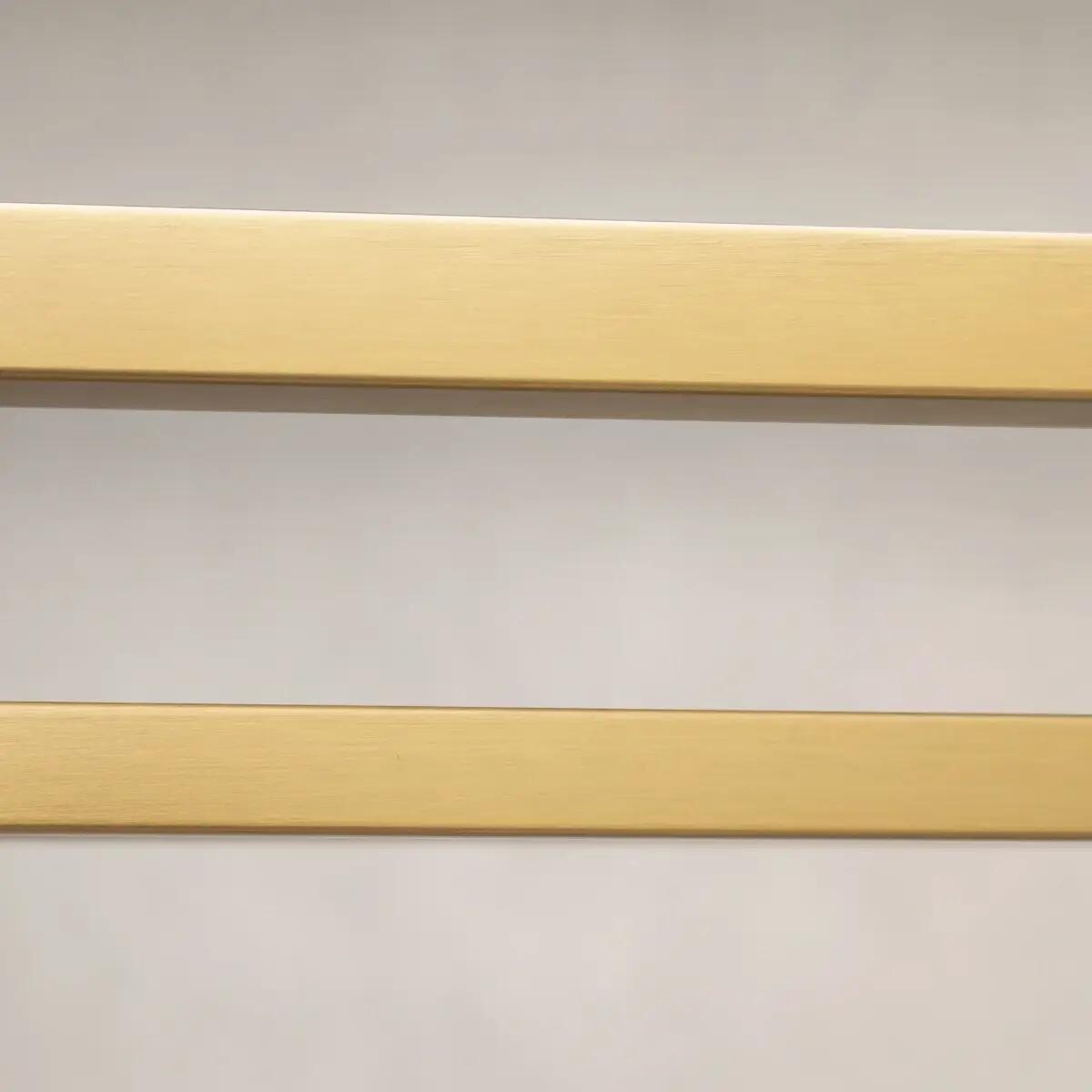 Kwadratowy stolik Astoria AS-C1620BR Cosmolight czarny złoty