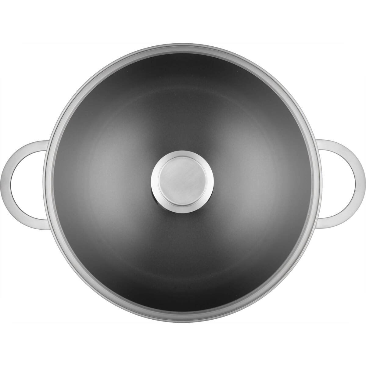 Patelnia głęboka non-stick z 2 uchwytami i pokrywką Ballarini Ancona - 28 cm