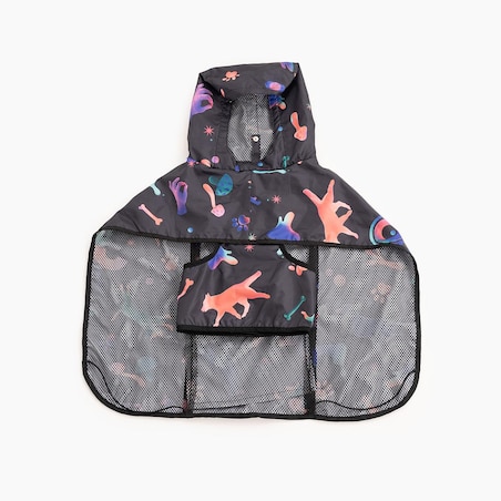 Płaszcz przeciwdeszczowy dla psa Psychodelia - Rozmiar: XL