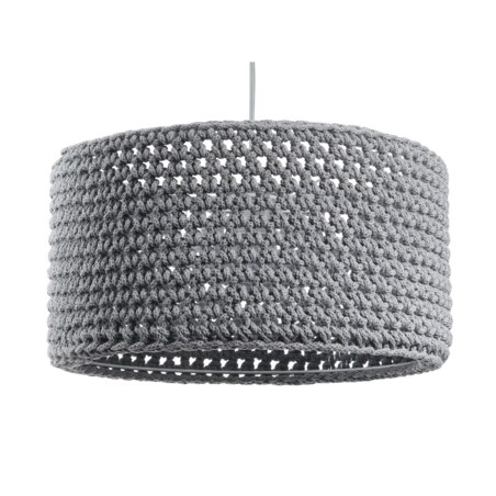 Lampa wisząca COTTON 40 szara