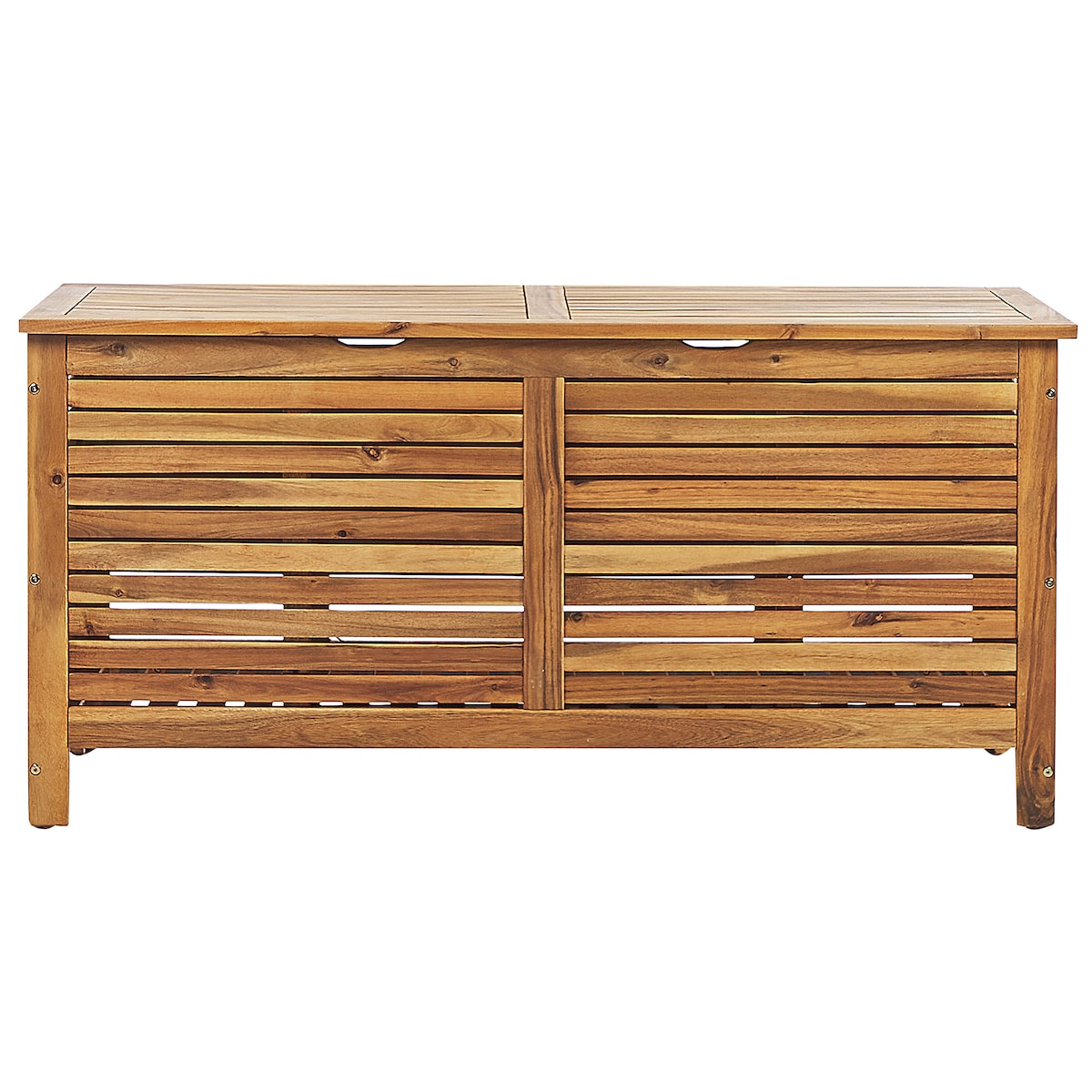 Skrzynia ogrodowa RIVIERA 130 cm 48 cm Jasnobrązowy