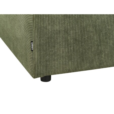 Otomana sztruksowa zielona FALSTERBO