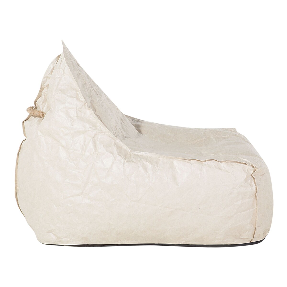 Fotel worek 200 L DROP 63 cm 75 cm Jasnobeżowy