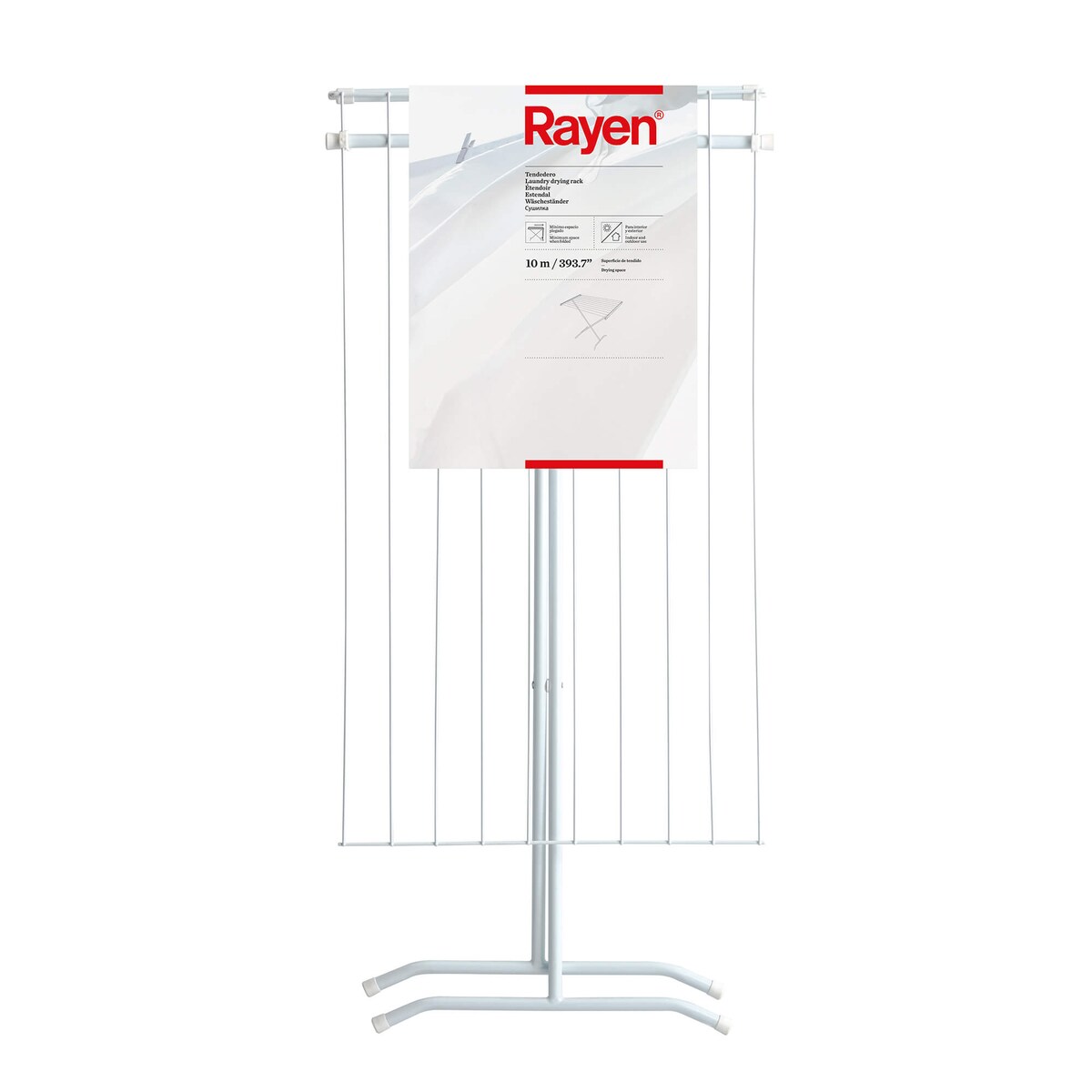 Kompaktowa suszarka na pranie Rayen - 90 cm, Biały