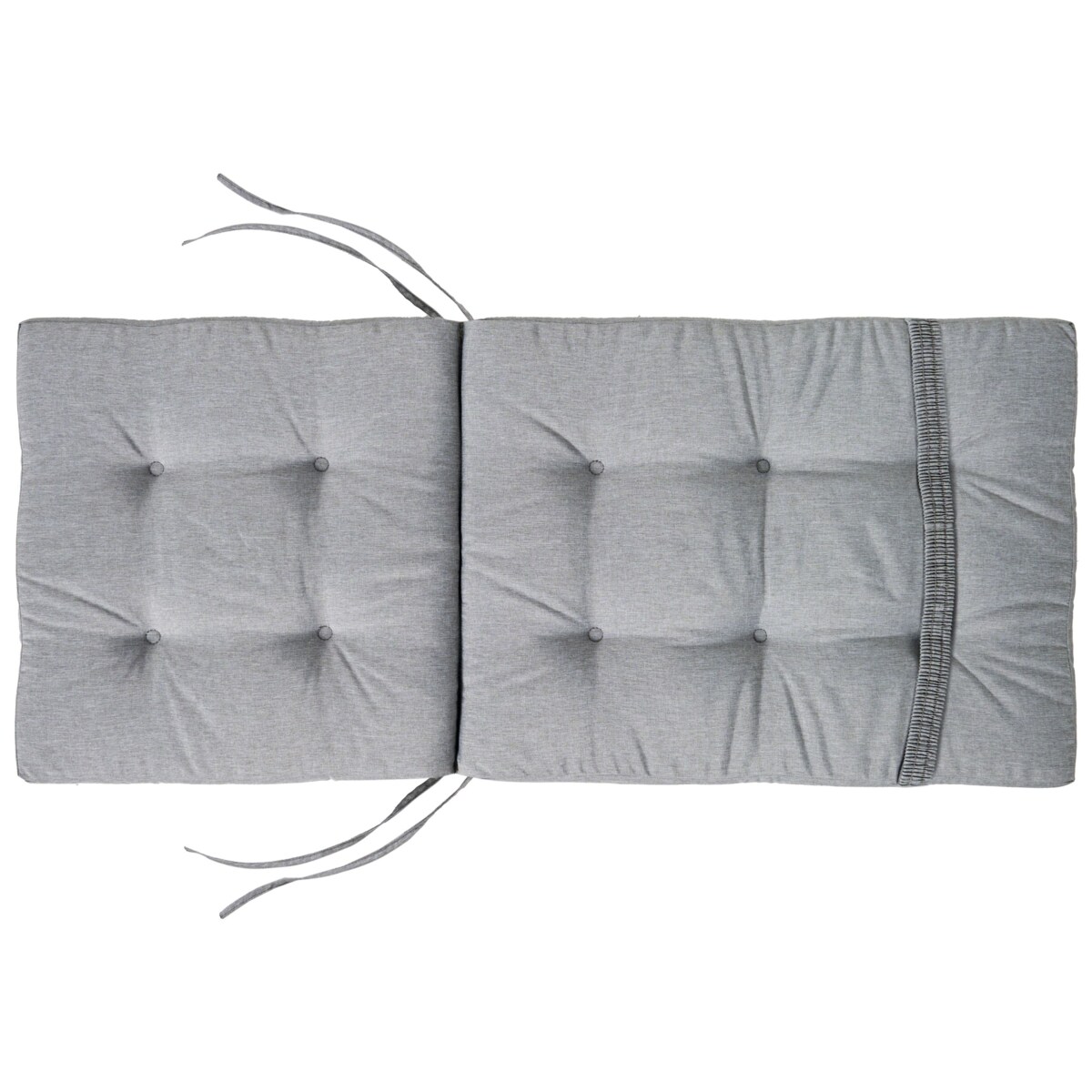 Zestaw 8 poduszek siedziskowych/oparciowych MAUI PREMIUM Szary