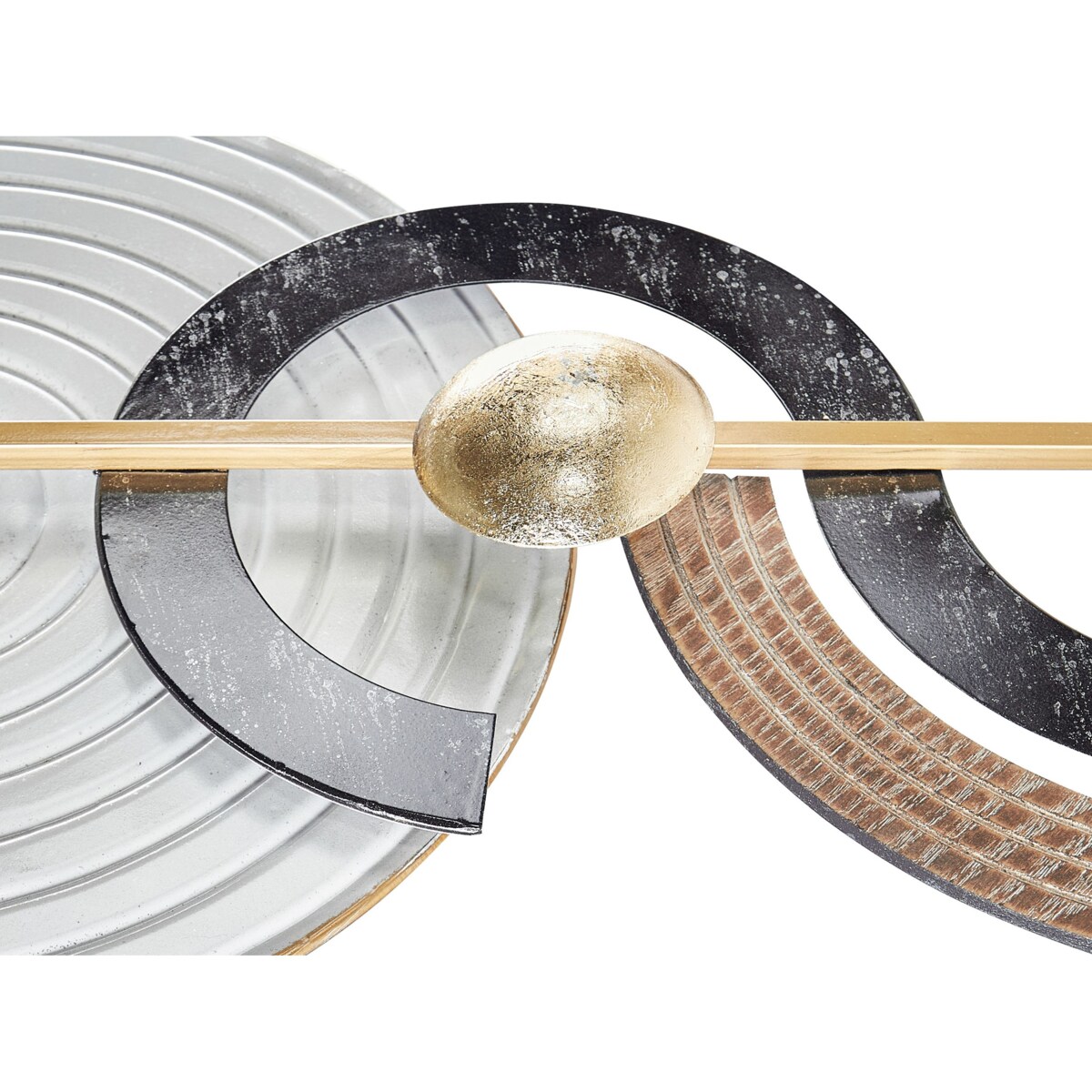 Dekoracja ścienna BRAGA Metal Kolorowy 55 cm