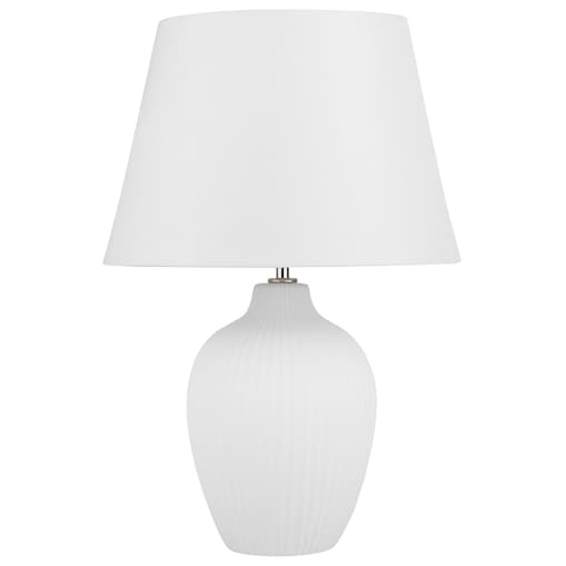 Lampa stołowa FERGUS Ceramika Biały