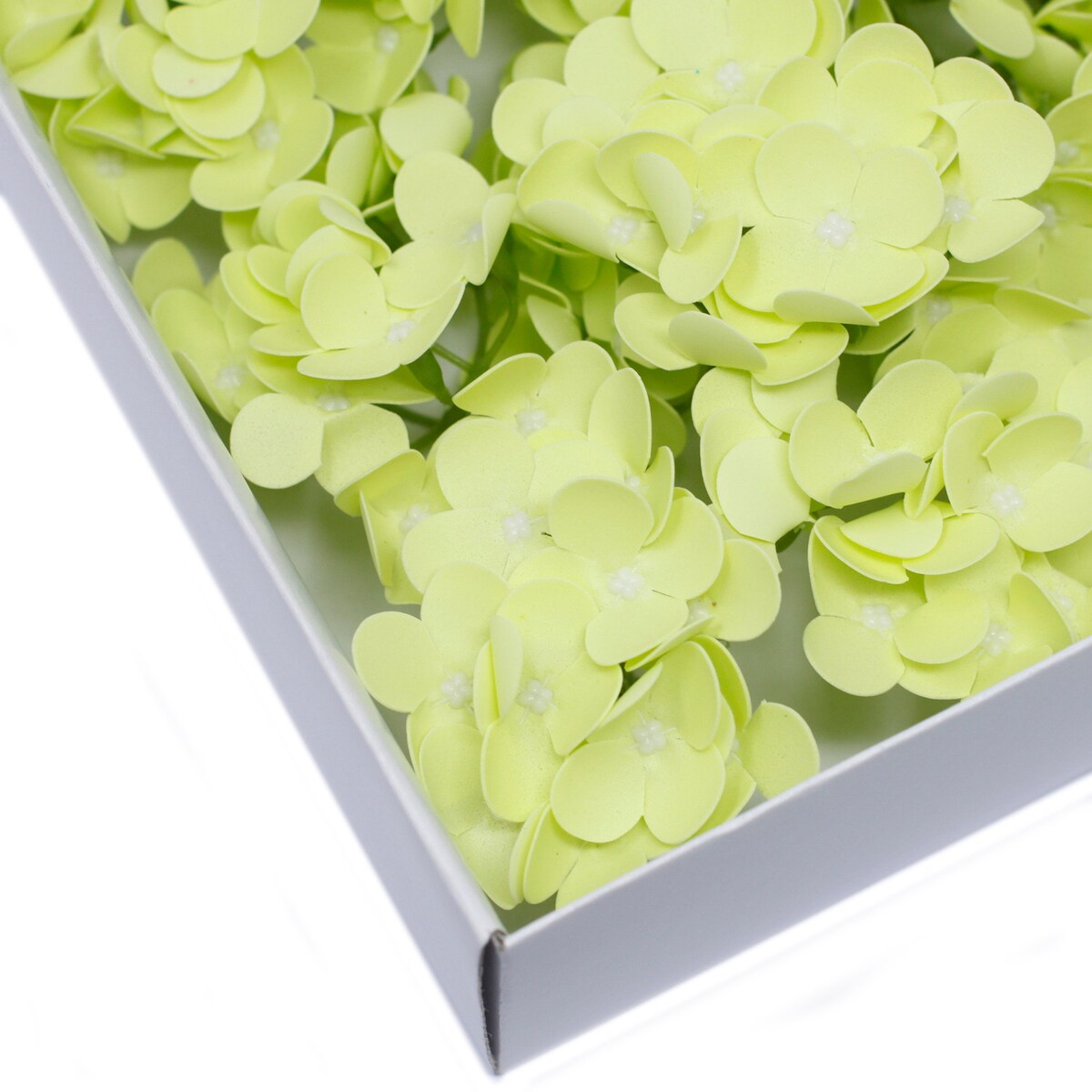 hortensja KWIATY Z MYDŁA pachną na bukiet stroik box ZIELONA prezent 1szt