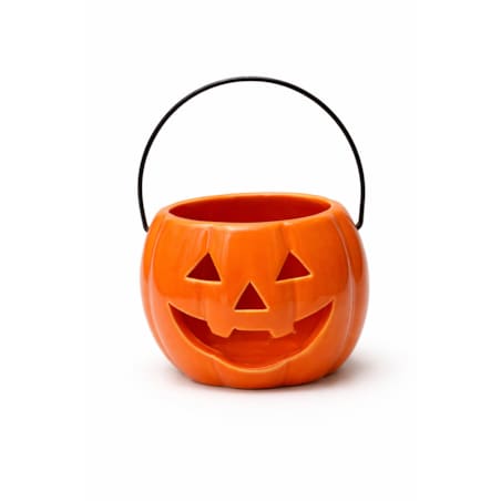 Dekoracja Halloween - ceramiczny lampion 17,5x12x12 cm AJNI