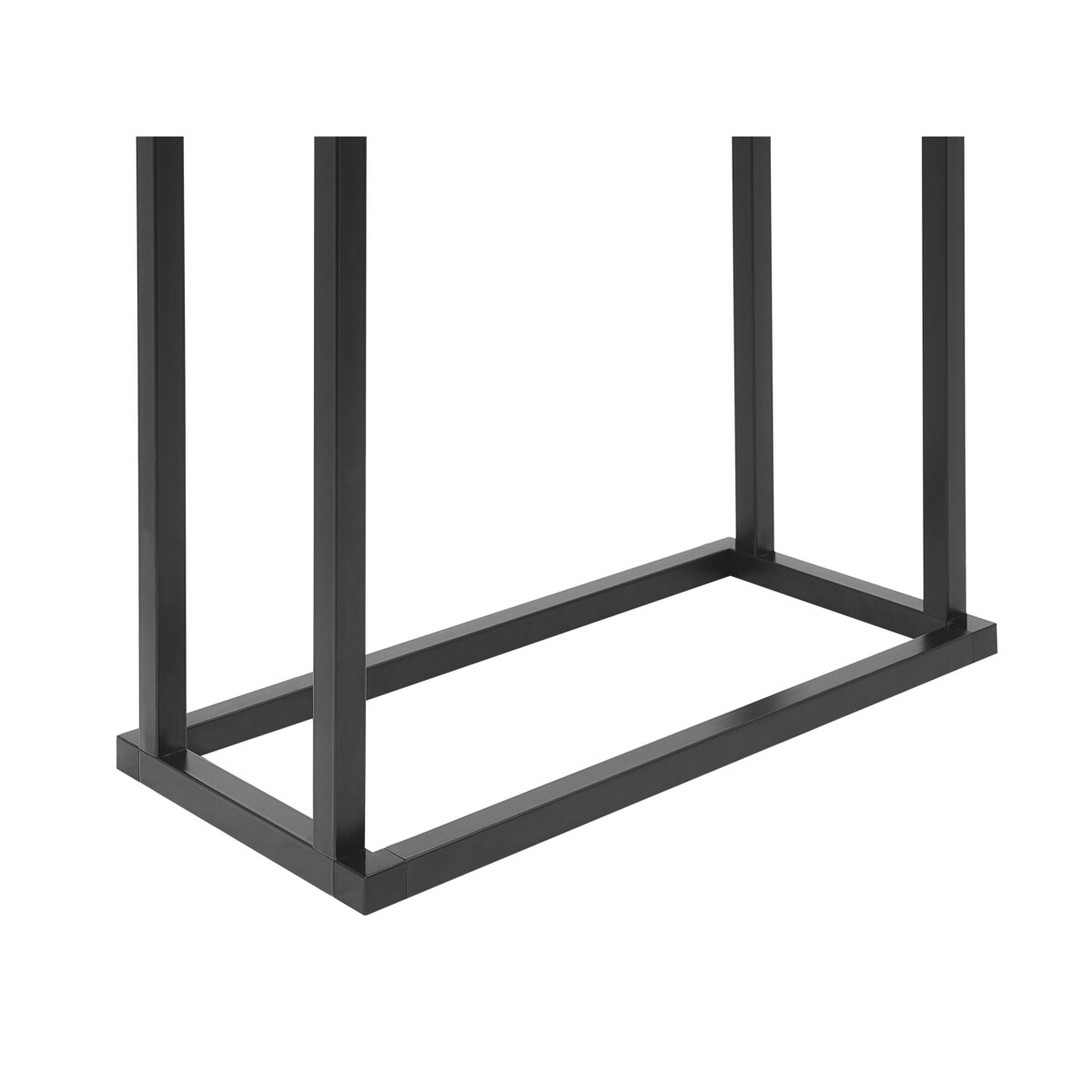 Stojak na ręczniki 45 x 85 cm czarny RECREO