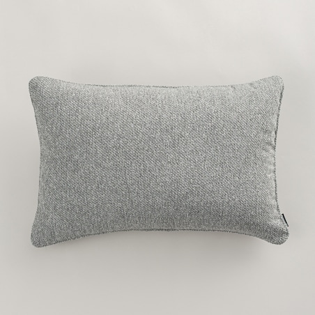 Poszewka Gabi na poduszkę prostokątna 60x40 szary melanż