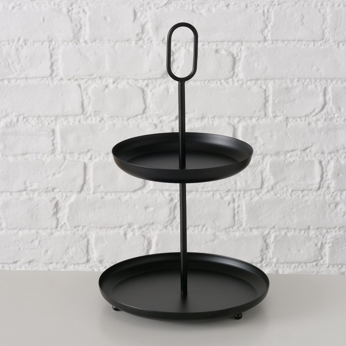 Patera na ciasto GOGO, metalowa, wys. 34 cm