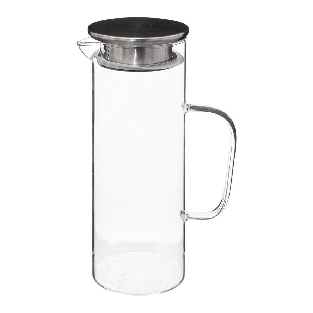 Karafka na wodę, lemoniadę INOX, 1,1 l
