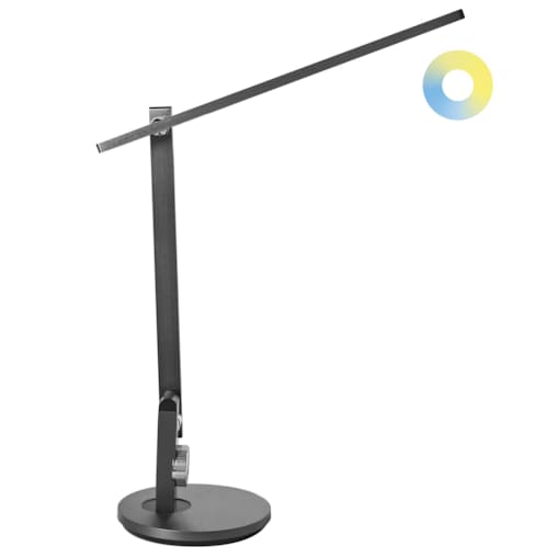 Lampa biurkowa LED CETUS Ze ściemniaczem Szary