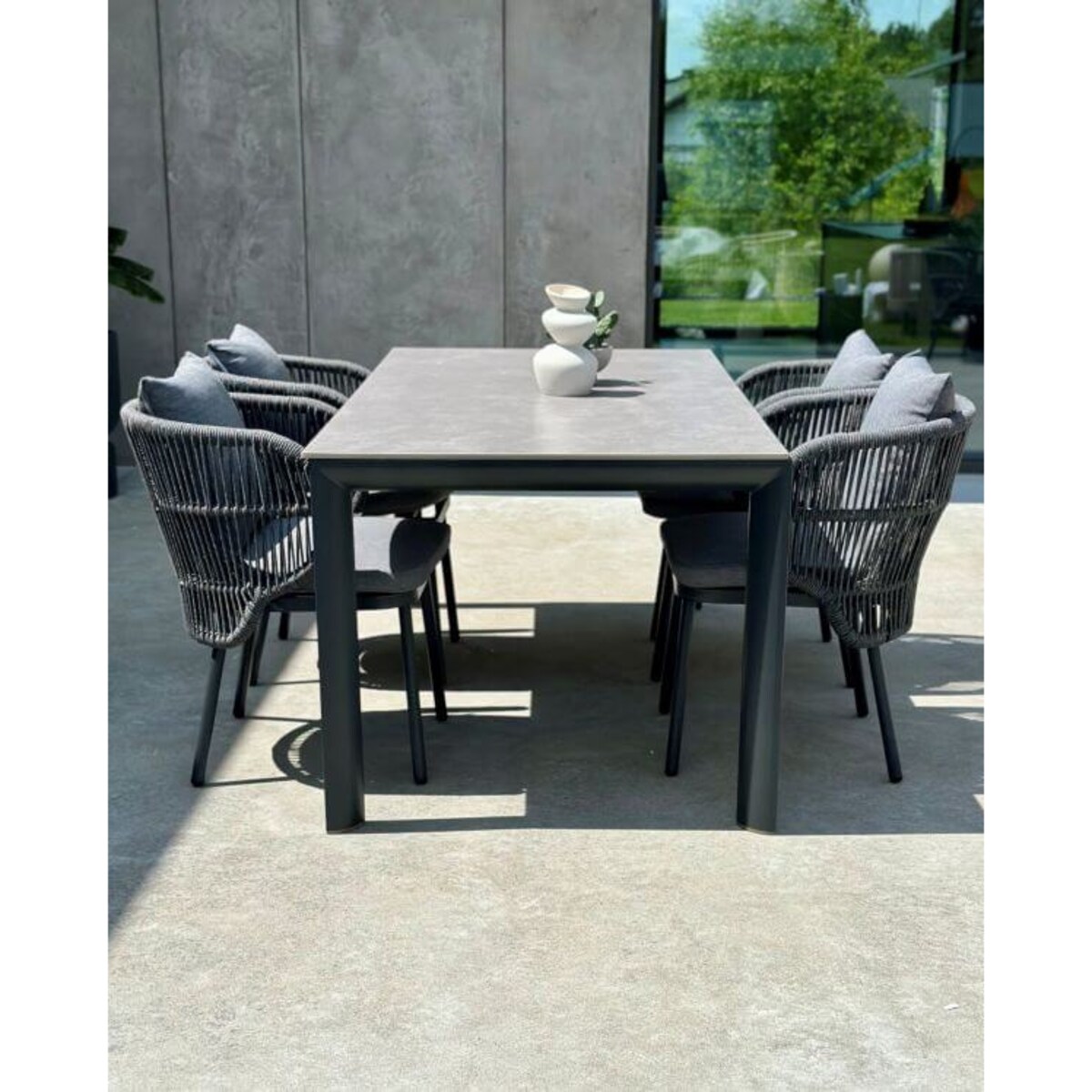 ZESTAW ALUMINIOWY AZZURE SZARY 4