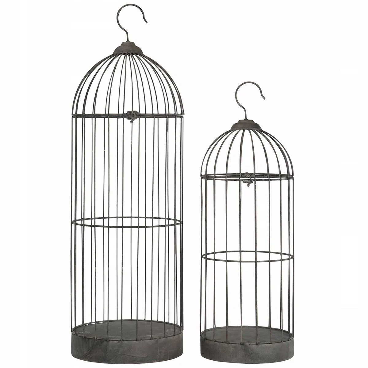 KWIETNIK KLATKA XL na rośliny kwiaty STYL LOFT metalowa /2/