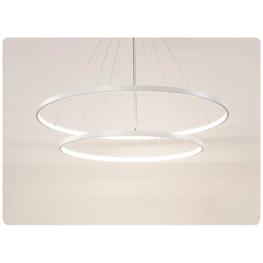 Lampa Wisząca Żyrandol Ring Plafon Pilot Led 40-60