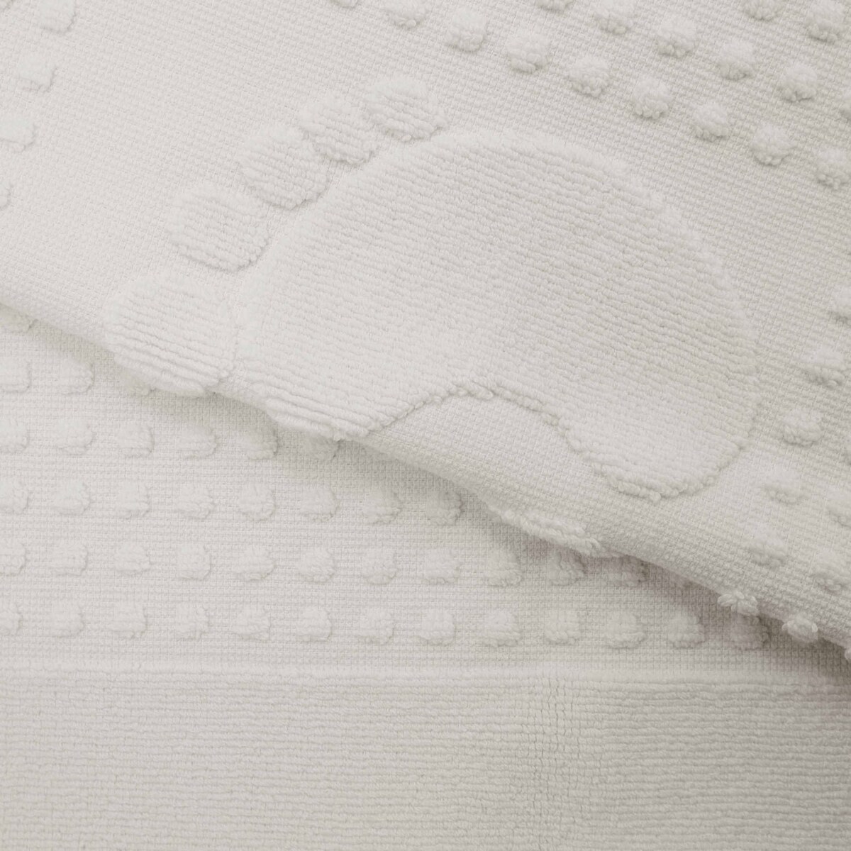 Dywanik łazienkowy 50x70 Stopki, 100% bawełna, kolor popiel