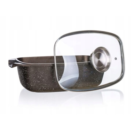 DUŻY GARNEK BRYTFANKA z dozownikiem 5,7L do gotowania pieczenia na prezent