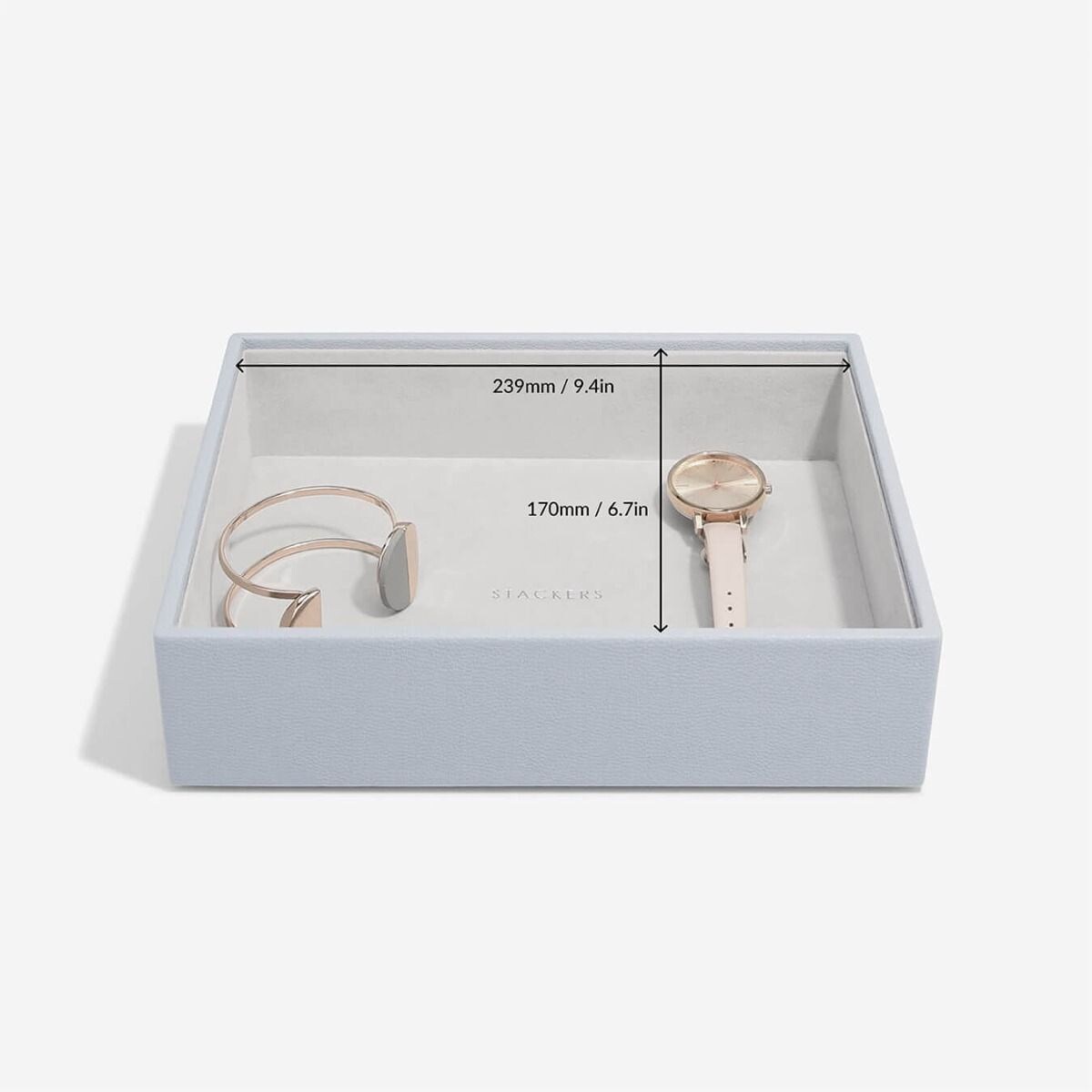 Szkatułka na biżuterię Stackers open classic lawendowa