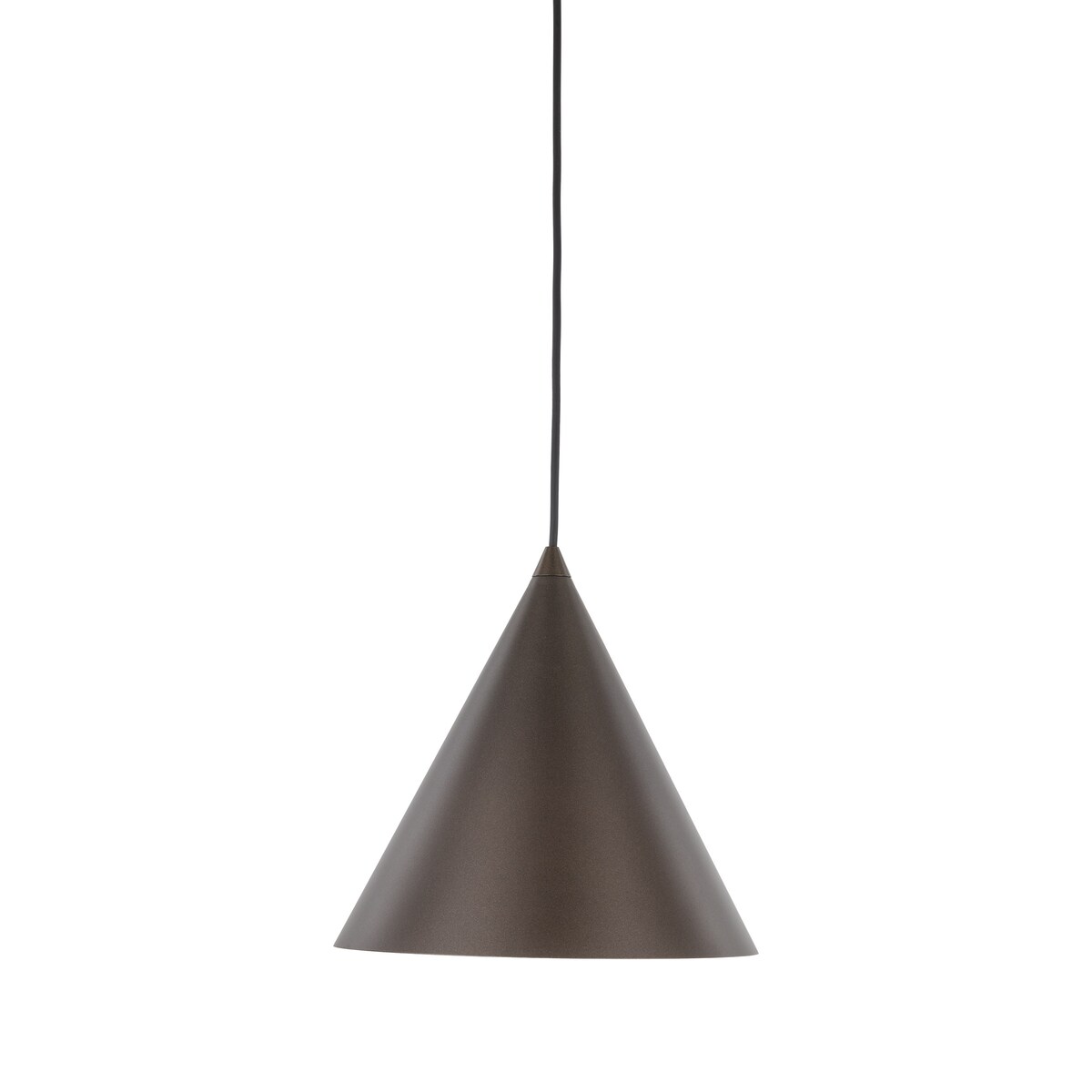 Lampa wisząca TK Lighting CONO BROWN 10037 brązowa metalowa E27 regulacja wysokości 160 cm