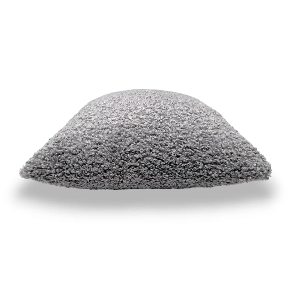 Szara poduszka dekoracyjna boucle 50x50 Betty