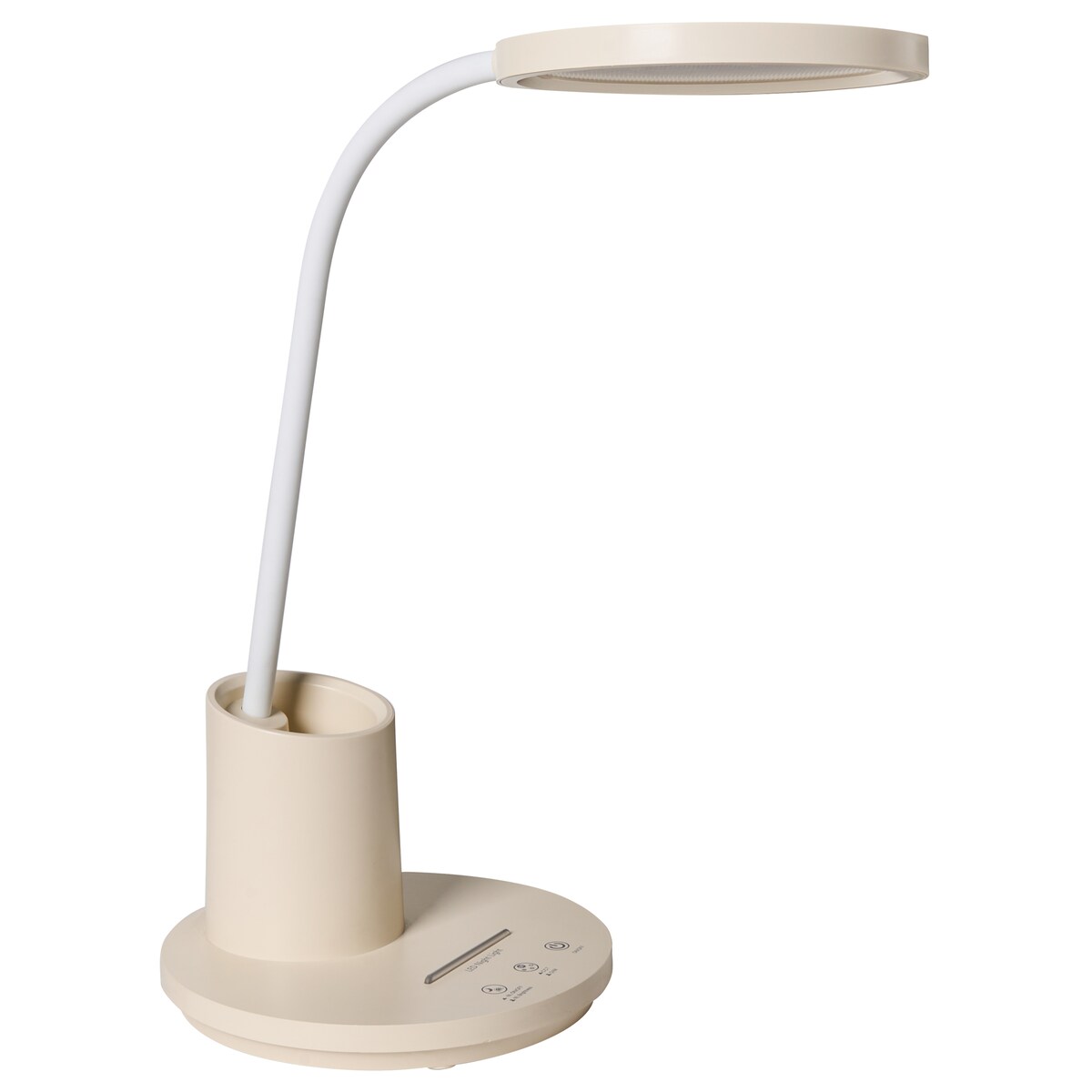 Lampa biurkowa LED VELA Ze ściemniaczem Jasnobeżowy