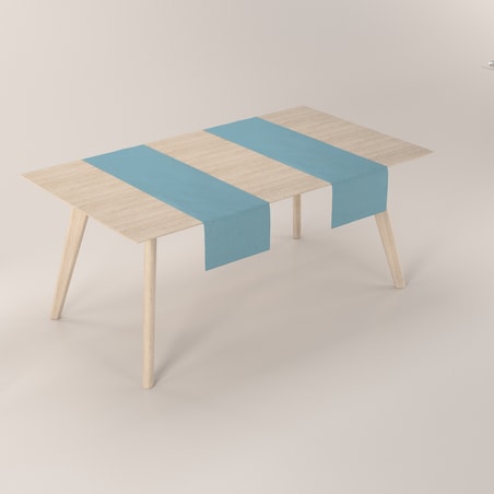 Bieżnik prostokątny 40x130 niebieski