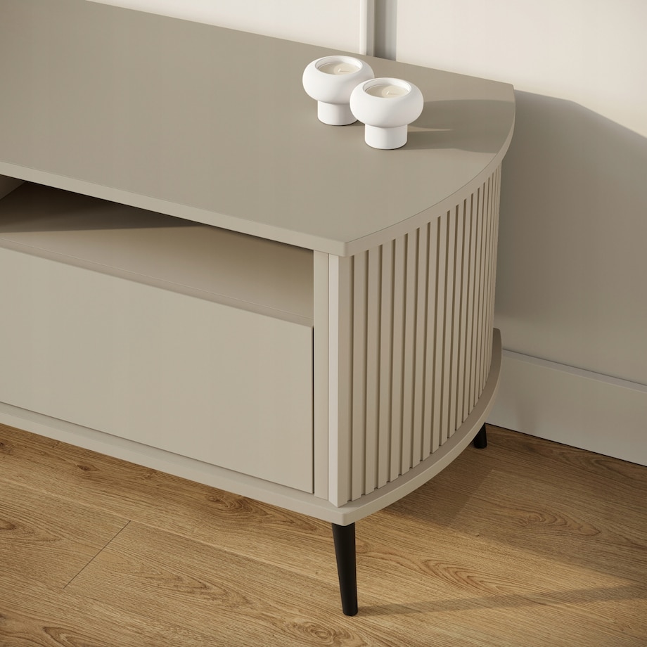 Szafka RTV KASZMIR Komoda Pod Telewizor Do Salonu JAPANDI VERLO 150cm