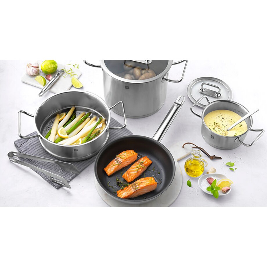 Patelnia stalowa płytka non-stick Zwilling Pro - 24 cm