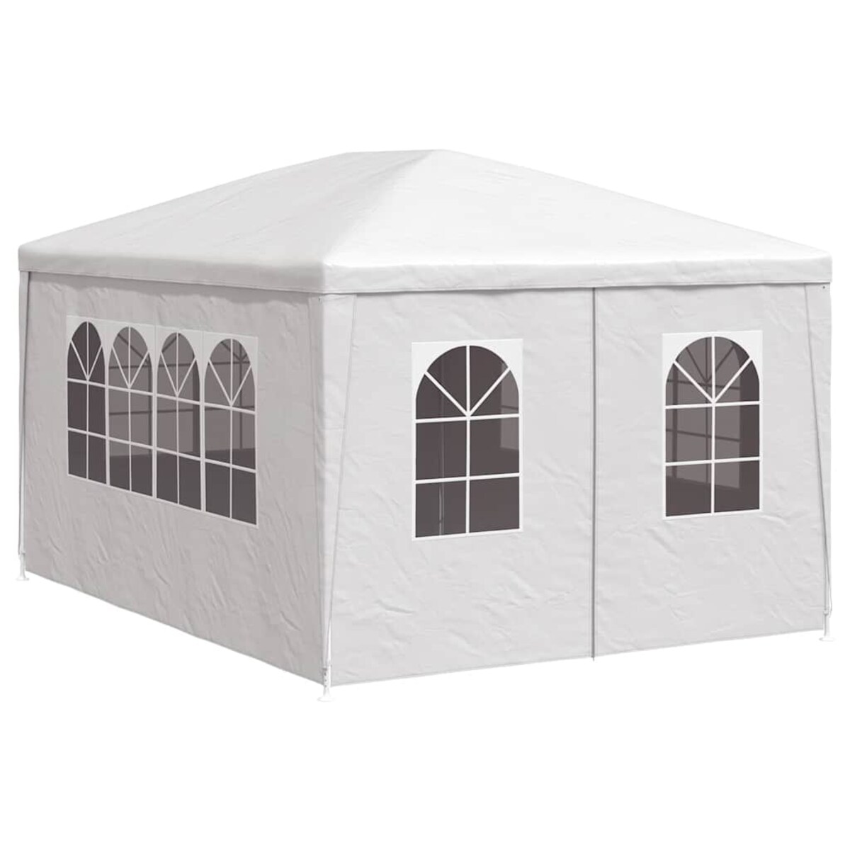 vidaXL Namiot imprezowy, 3 x 4 m, biały