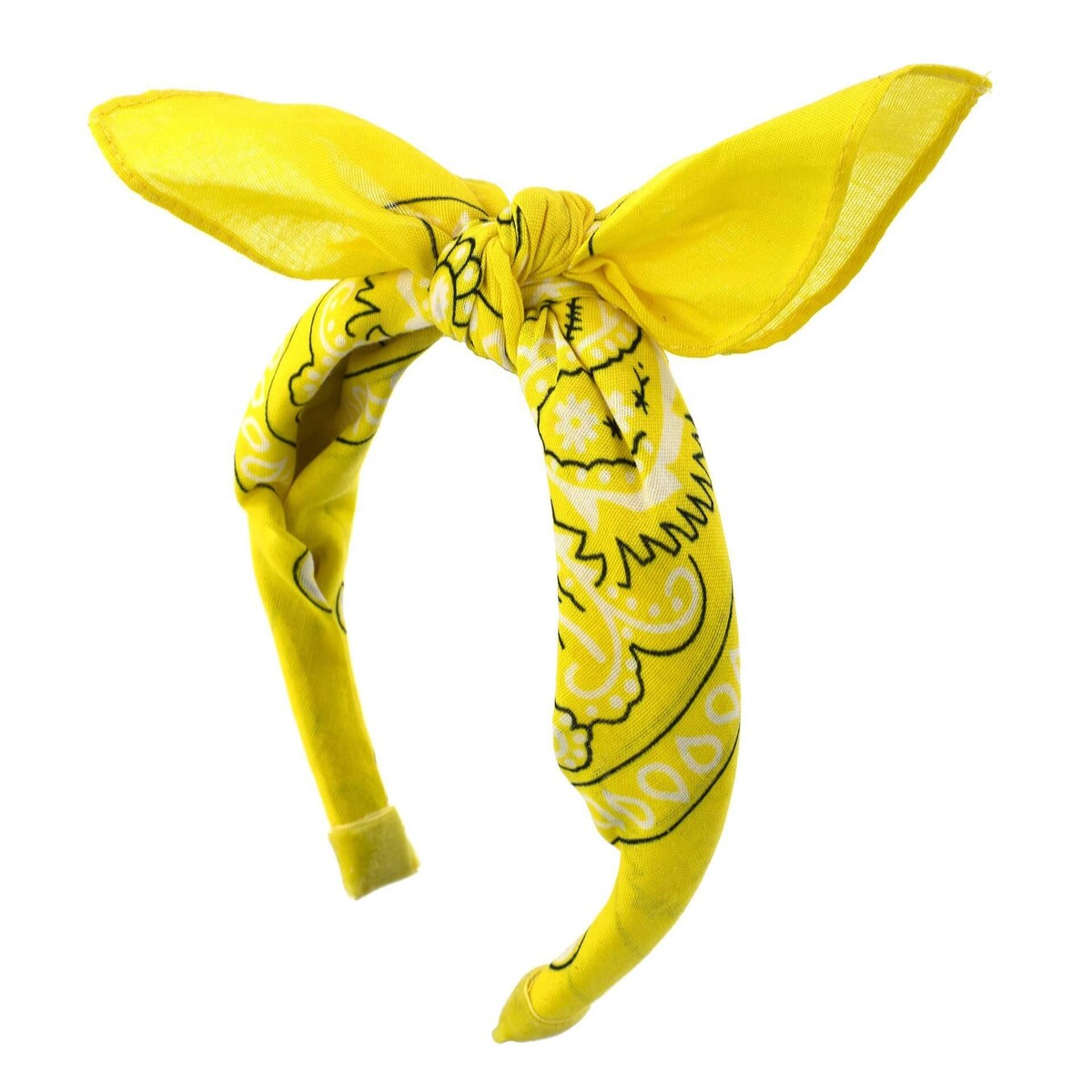 Bandana żółta - opaska