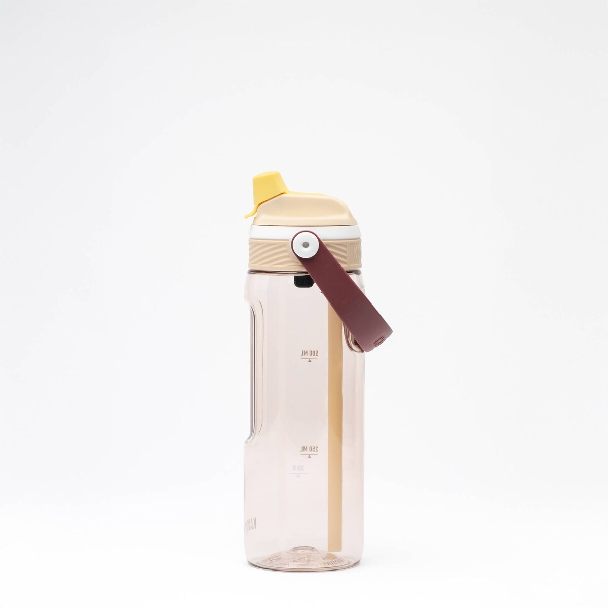 Butelka na wodę z tritanu bidon sportowy ze słomką Dupla 750ml - Desert Sand
