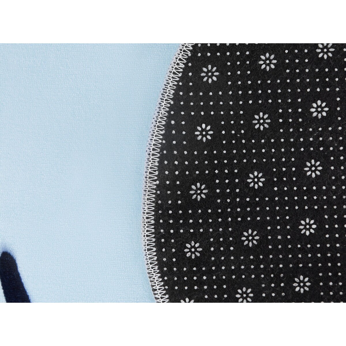 Dywan dziecięcy kształt chmury 90 x 120 cm niebieski CUMULUS