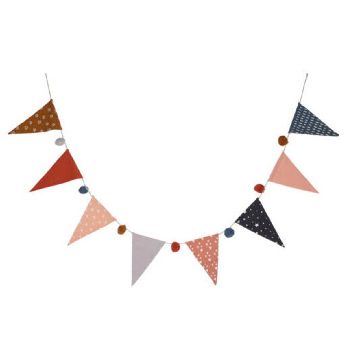 Girlanda do pokoju dziecka z flagami, 160 x 18 cm