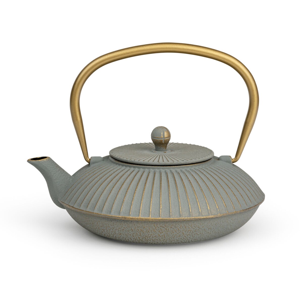 Dzbanek żeliwny do herbaty Linhai 1,1L szary / Bredemeijer