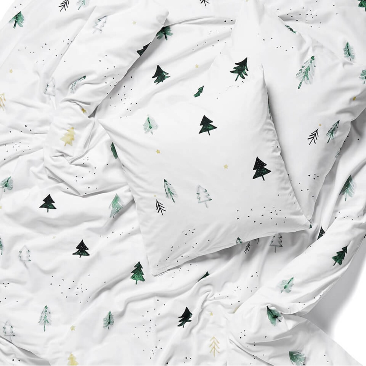 Pościel Choinki 150x200 + 50x60 cm