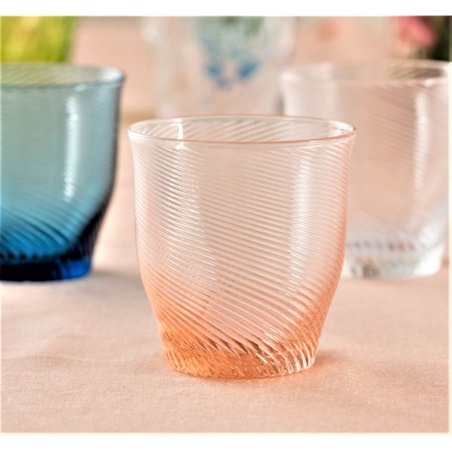 VILLA ITALIA Szklanka granatowa 250 ml TWIST