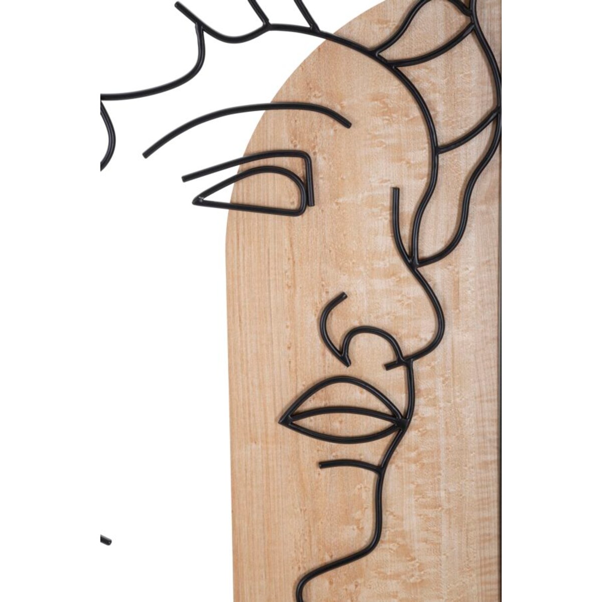 Dekoracja ścienna David - B, kolor wielokolorowy, płyta MDF, 55 x 80 cm, do salonu i przedpokoju, Mauro Ferretti