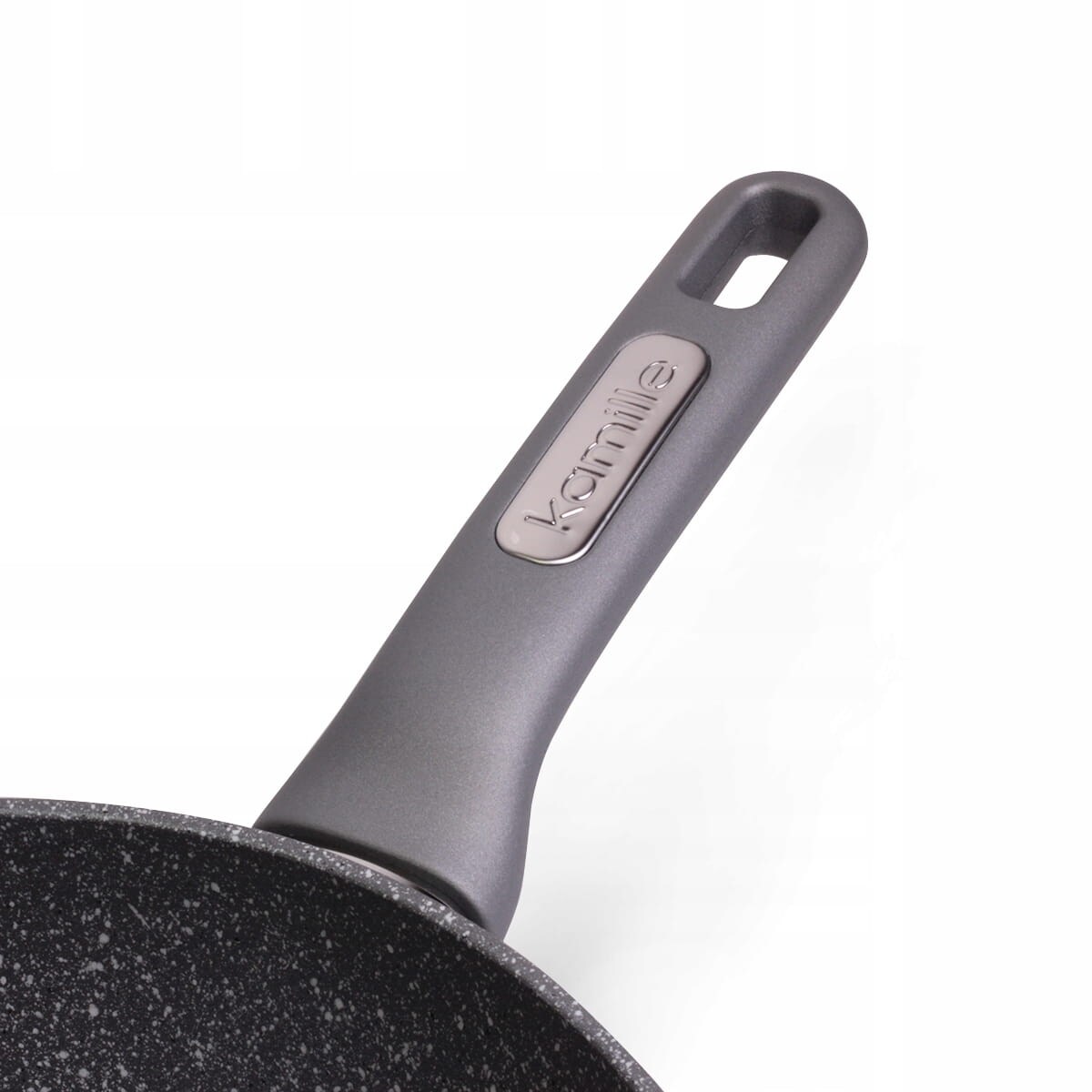 Patelnia głęboka wok granitowa 24cm indukcja KAMILLE