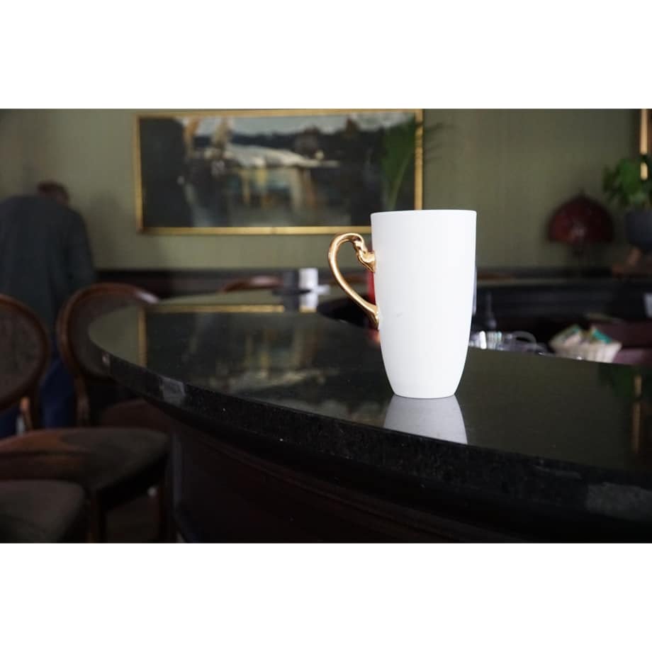 Kubek 450 ml NECTAR white gold CD37