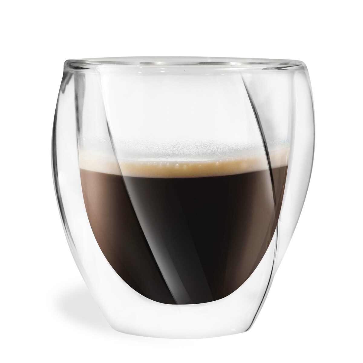 Zestaw 2 szklanek z podwójną ścianką Cristallo 250 ml 25486