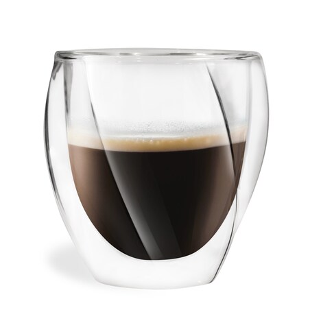 Zestaw 2 szklanek z podwójną ścianką Cristallo 250 ml 25486