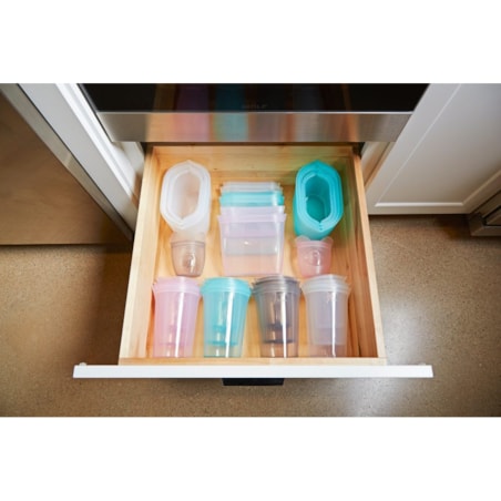 Zestaw 3 torebek: 2x śniadaniowa + na przekąski Lavender, Zip Top