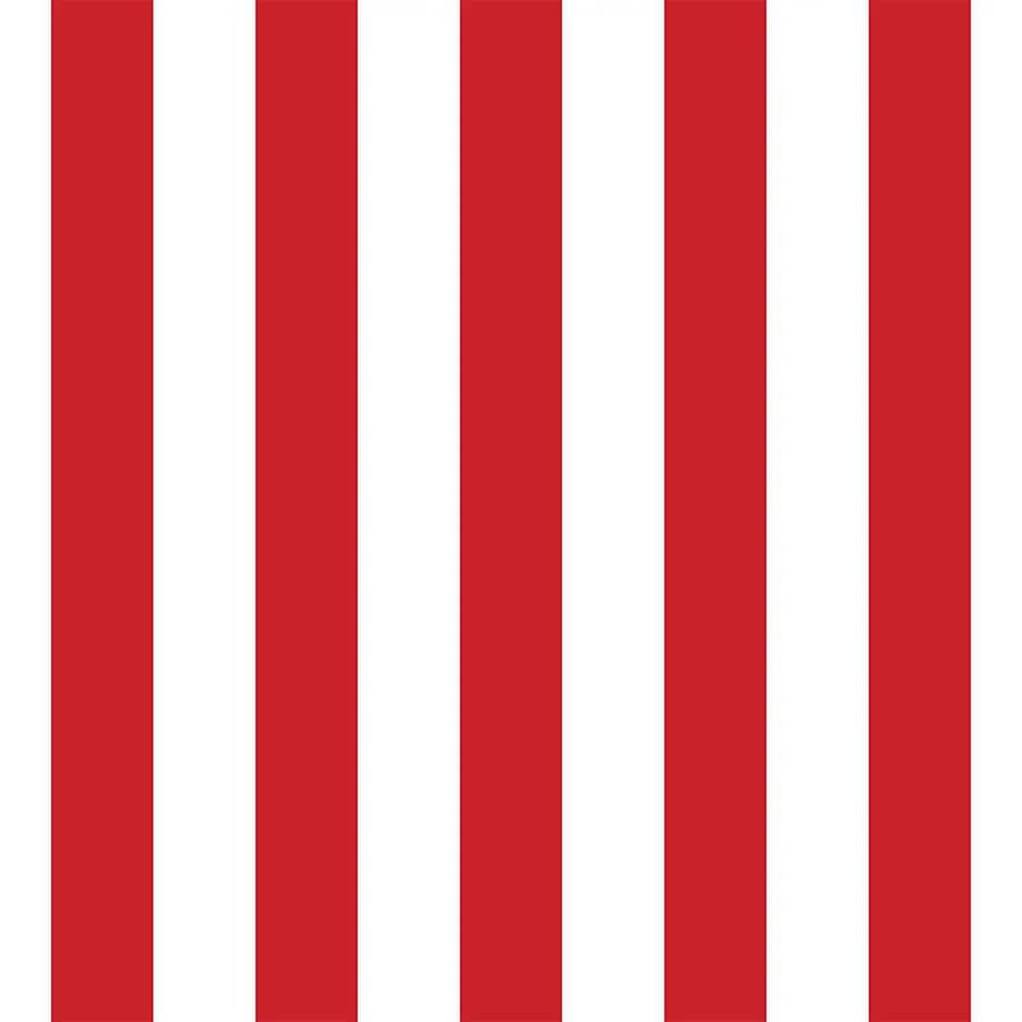 Podkładki świąteczne - czerwone paski - 2 cm