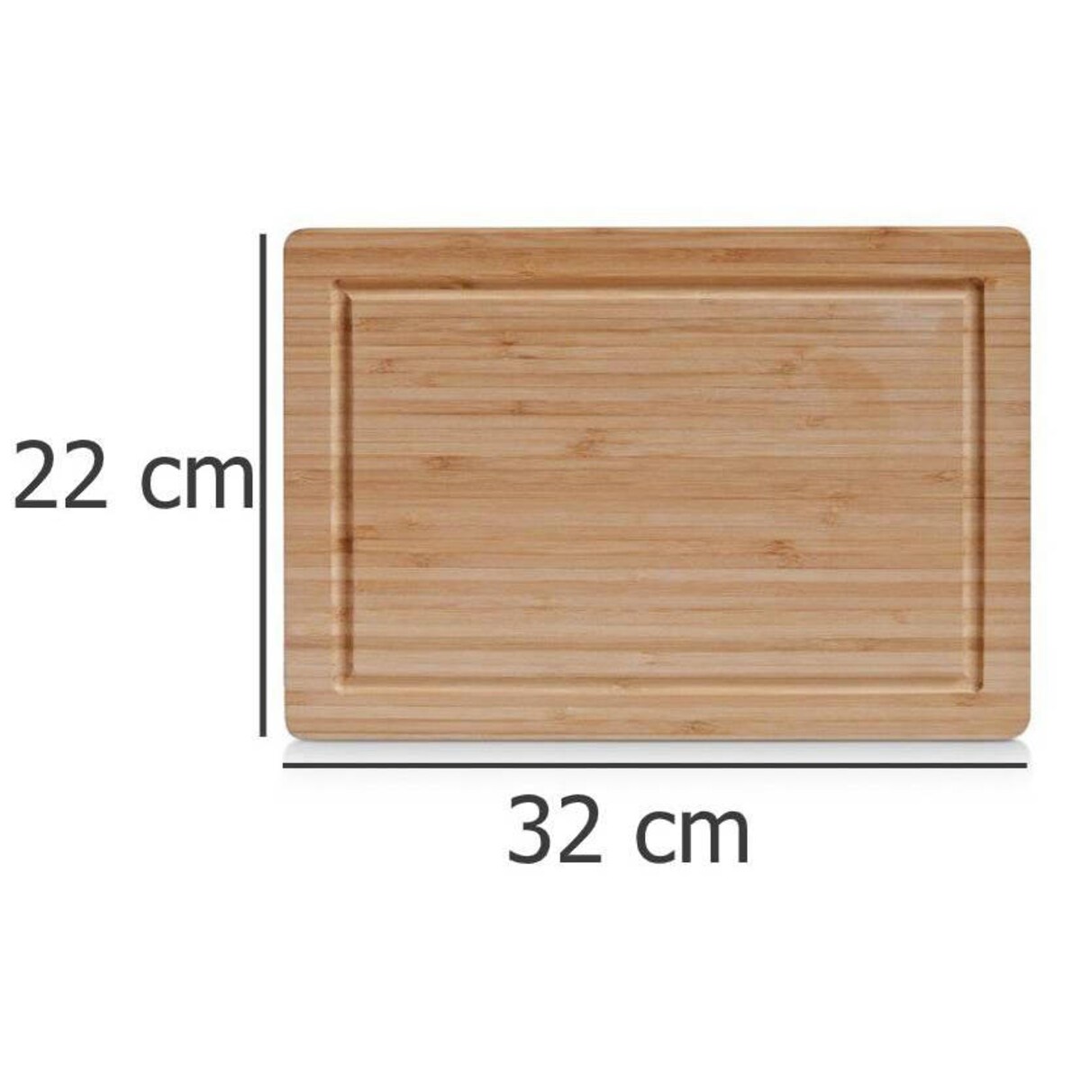 Deska do krojenia, siekania - bambusowa, ZELLER