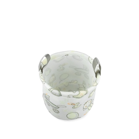 Kosz okrągły dziecięcy na pranie lub na zabawki 25x26 cm